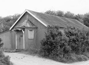 The Hall, shortly before it was demolished