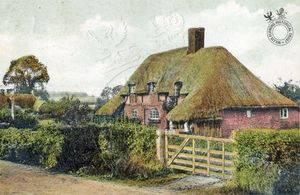 Durmans farmhouse, from a postcard c.1910