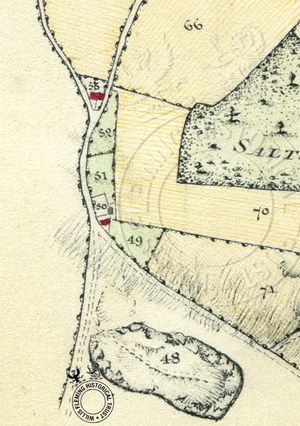 Down End from Survey of the Estates on the Isle of Wight, 1817