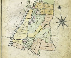 Binstead from Survey of the Estates on the Isle of Wight, 1817