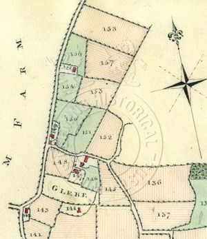 Part of Binstead Lodge Farm from Survey of the Estates on the Isle of Wight, 1817